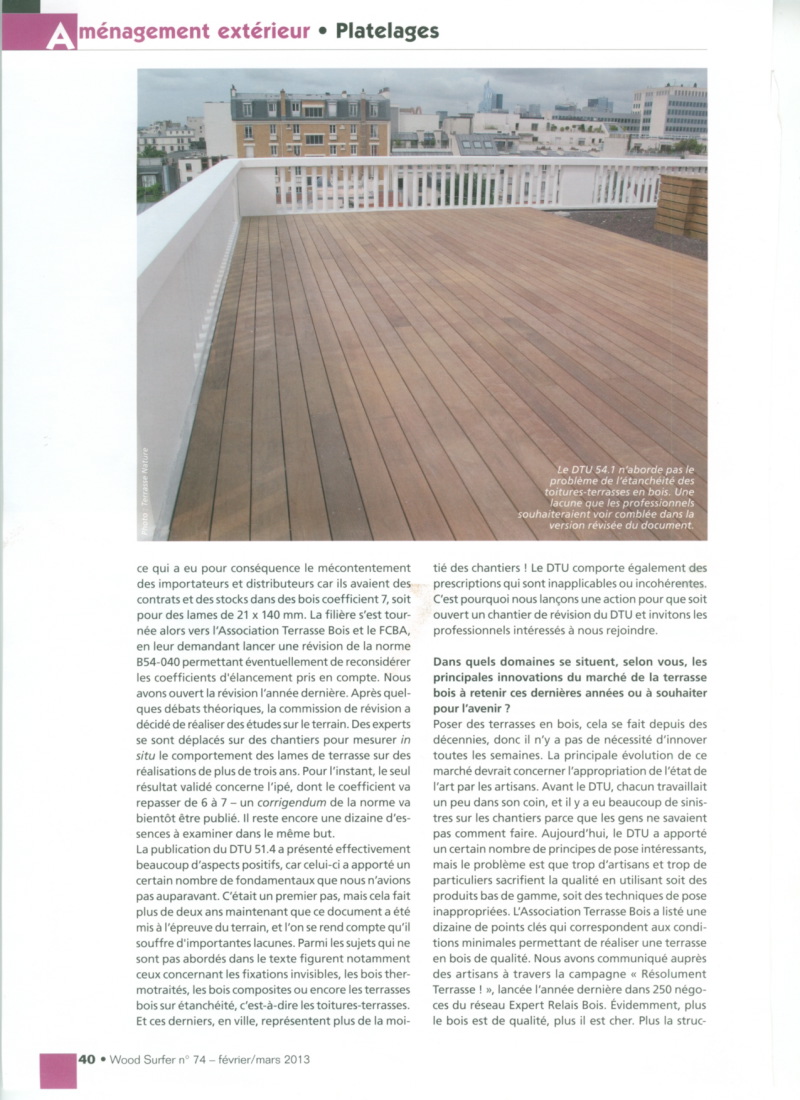 Terrasse En Bois Platelage Teck Ou Ip