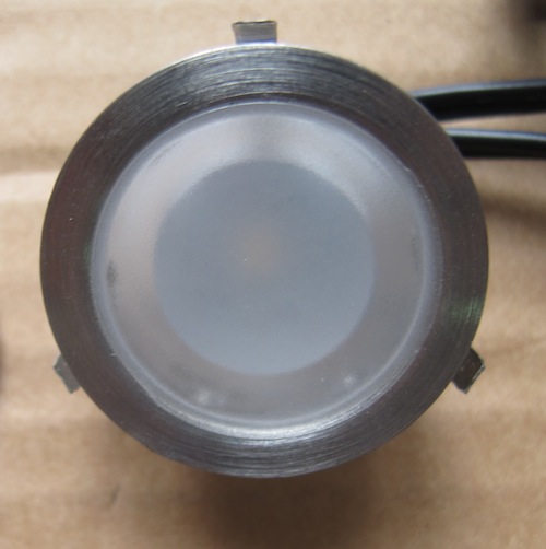Spot LED à encastrer dans terrasse bois, 30 mm