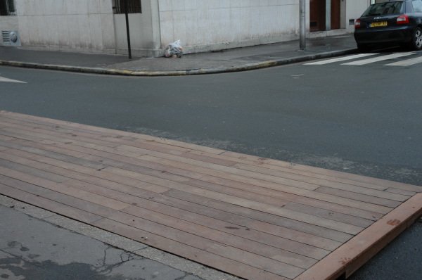 Photo de la terrasse terminée