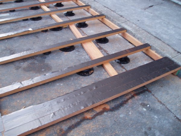 Photo du détail de la structure
