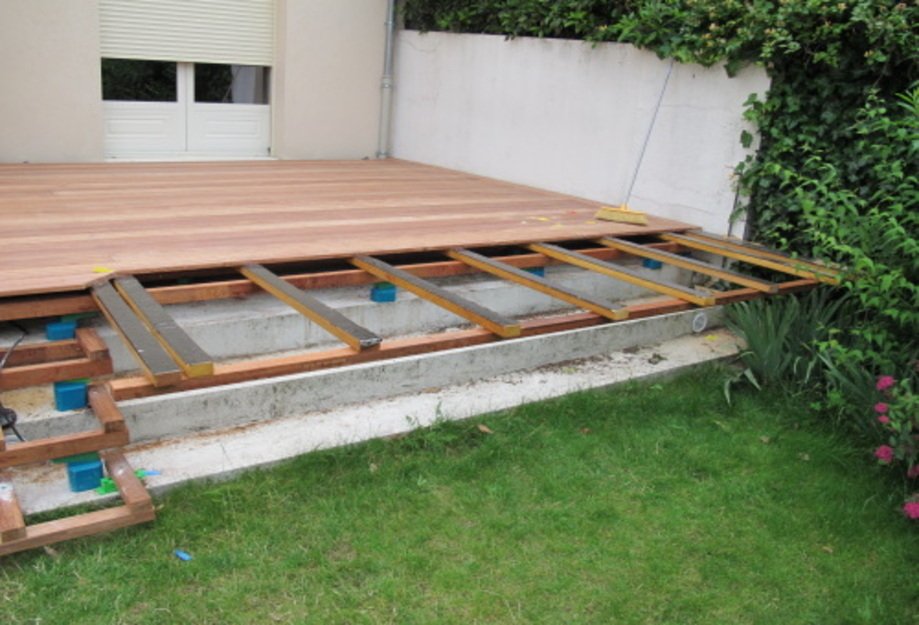 Photo de la terrasse en hauteur