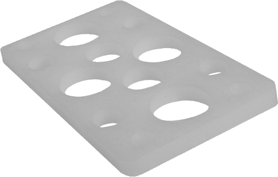 Boite de 300 Cales KLOD hauteur 3 mm (gris)