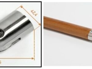 Cardan pour raccorder les mains-courante bois avec angle irrégulier