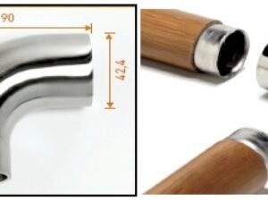 Coude 90°, forme arrondie