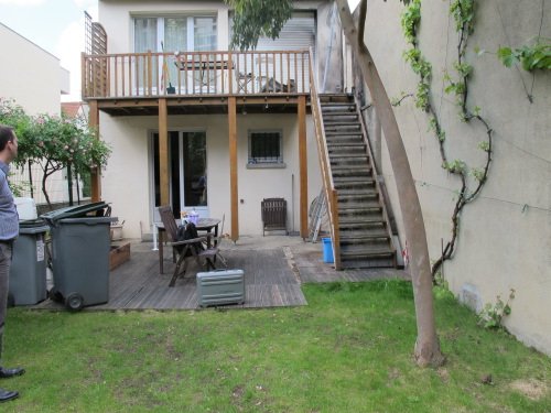 Terrasse en sur pilotis défectueuse