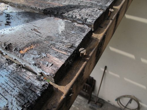 Résistance au feu d'une terrasse bois