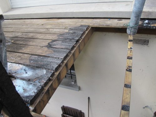 Résistance au feu d'une terrasse bois