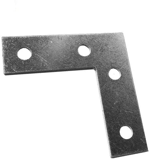 Equerre plate pour fixer les lambourdes entre-elles