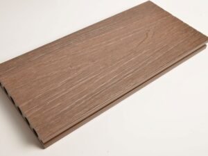 Lame de terrasse bois composite rainurée XtraWood 14x400cm. Couleur Ipe