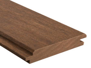 Lame de bardage en kebony "CLEAR" - Pin radiata 19 x 120 mm - Longueur 420 cm