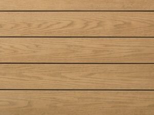 Lame de terrasse en résine minérale Millboard. 360 x 17,6 cm. Couleur Chêne Doré